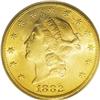 Image 1 : 1882-CC $20 MS62 PCGS. It appears that the 1882-CC was 