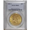 Image 3 : 1882-S $20 MS62 PCGS. Like many S-mint Type Three doub 