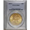 Image 1 : 1895-S $20 MS62 PCGS. A solidly struck example that is 