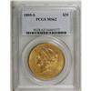 Image 1 : 1895-S $20 MS62 PCGS. The luminous orange-gold surface 