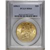 Image 3 : 1898-S $20 MS64 PCGS. Well struck with lavish, effulge 