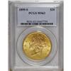 Image 1 : 1899-S $20 MS63 PCGS. Select and highly appealing desp 