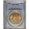 Image 1 : 1900 $20 MS64 PCGS. A lustrous and crisply struck coin 
