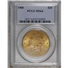 Image 1 : 1900 $20 MS64 PCGS. A minimally marked and crisply str 