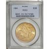 Image 1 : 1904 $20 MS63 PCGS. This lustrous lemon-gold type coin 