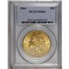 Image 1 : 1904 $20 MS64 PCGS. Choice and nicely struck with pret 