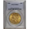 Image 1 : 1904 $20 MS64 PCGS. A yellow-orange example that has s 
