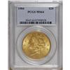 Image 1 : 1904 $20 MS64 PCGS. Well struck and highly lustrous wi 