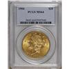 Image 1 : 1904 $20 MS64 PCGS. The vibrant orange-gold fields pal 