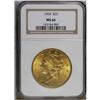 Image 3 : 1904 $20 MS66 NGC. An appealing Premium Gem with sharp 