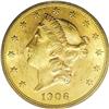 Image 1 : 1906 $20 MS63 PCGS. Generally well struck, if slightly 