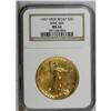 Image 3 : 1907 $20 High Relief, Wire Rim MS64 NGC. A piece that 