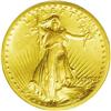 Image 1 : 1907 $20 High Relief, Wire Rim MS65 PCGS. The scene is 