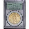 Image 3 : 1908 $20 No Motto MS66 PCGS. More than 95% of the coin 