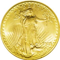 1908 $20 No Motto MS66 NGC. Short Rays Obverse. The sc 