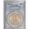 Image 3 : 1908 $20 No Motto, Wells Fargo MS66 PCGS. Experts in v 