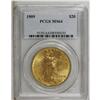 Image 3 : 1909 $20 MS64 PCGS. The bright surfaces of this near-G 