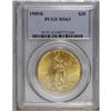 Image 3 : 1909/8 $20 MS63 PCGS. While the certified population i 