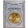 Image 1 : 1909-S $20 MS64 PCGS. Well struck with softly frosted 