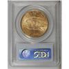 Image 2 : 1910-S $20 MS64 PCGS. A pretty near-Gem with delicate 