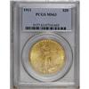Image 1 : 1911 $20 MS63 PCGS. A well struck and attractive examp 