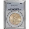 Image 3 : 1913-S $20 MS64 PCGS. Despite its minuscule original m 