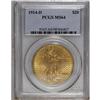 Image 1 : 1914-D $20 MS64 PCGS. Choice and nicely struck with at 