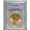 Image 3 : 1914-D $20 MS65 PCGS. The bright, matte-like surfaces 