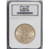 Image 1 : 1914-S $20 MS64 NGC. Hints of lime overlie the pale or 