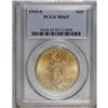 1915-S $20 MS65 PCGS. A lustrous yellow-orange Gem tha 