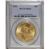 Image 1 : 1922 $20 MS64 PCGS. A typically struck piece with plea 