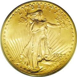 1923 $20 MS65 PCGS. Despite its reputation as one of t 