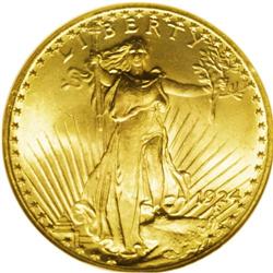 1924 $20 MS66 NGC. As of (9/06), this issue in MS66 ha 