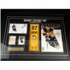 Image 1 : LTD EDITION SIDNEY CROSBY SIGNED CANADA POST FRAMED COLLECTION ( FRAMEWORTH)