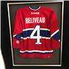 Image 1 : JEAN BELIVEAU SIGNED CANADIENS KOHO JERSEY (BOSSA COA)