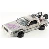 Image 2 : Michael J. Fox Signed "Back to the Future II" DeLorean Time Machine 1:24 Scale Die-Cast Car (Beckett