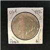 Image 1 : 1935 USA PEACE SILVER DOLLAR (SAN FRANCISCO MINTED)