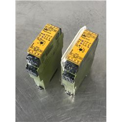 LOT OF PILZ PNOZ XV1P SAFTEY RELAY