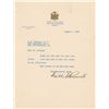 Image 1 : Franklin and Eleanor Roosevelt Signed TLS and Stamps