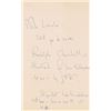 Image 1 : Jacqueline Kennedy Handwritten Letter