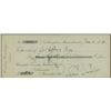 Image 2 : Calvin Coolidge Signed Check