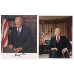 Gerald Ford Signed Group Lot