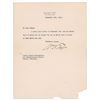 Image 1 : William H. Taft Typed Letter Signed
