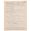 Image 1 : Albert Einstein Handwritten Scientific Manuscript