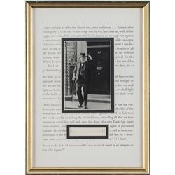 Winston Churchill Signature