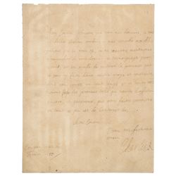 King Charles II Autograph Letter Signed