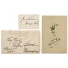 Image 1 : William, Evangeline, and Ballington Booth Signatures