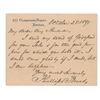 Image 1 : Phillips Brooks Autograph Letter Signed