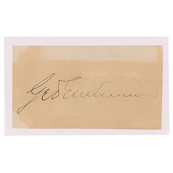 George Eastman Signature