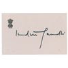 Image 1 : Indira Gandhi Signature